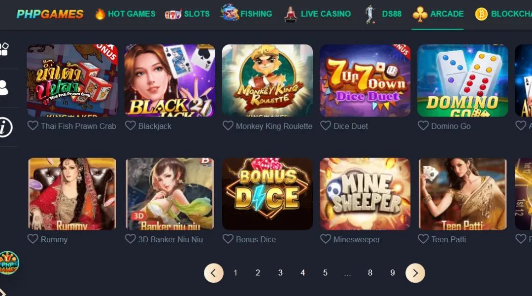 A Diverse and Exciting Range of Card Games at PHPGAMES