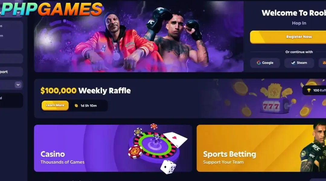 Enjoy a wide variety of games at PHPGAMES