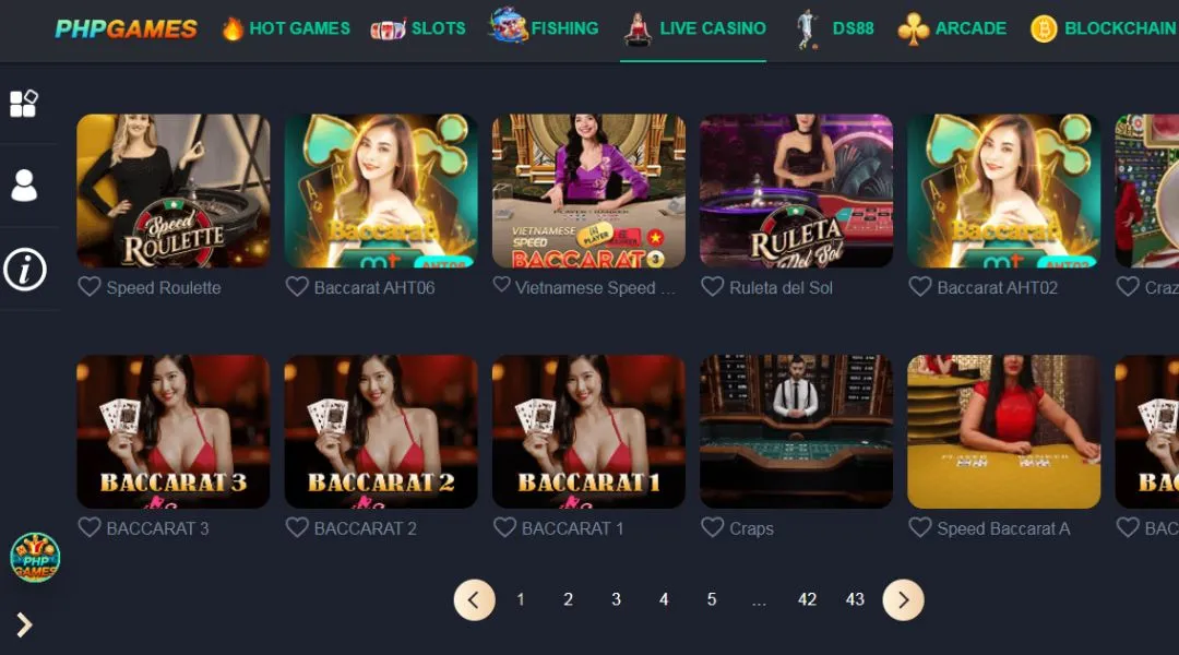 Explore a Wide Variety of Top-Tier Games at the PHPGAMES Lobby 