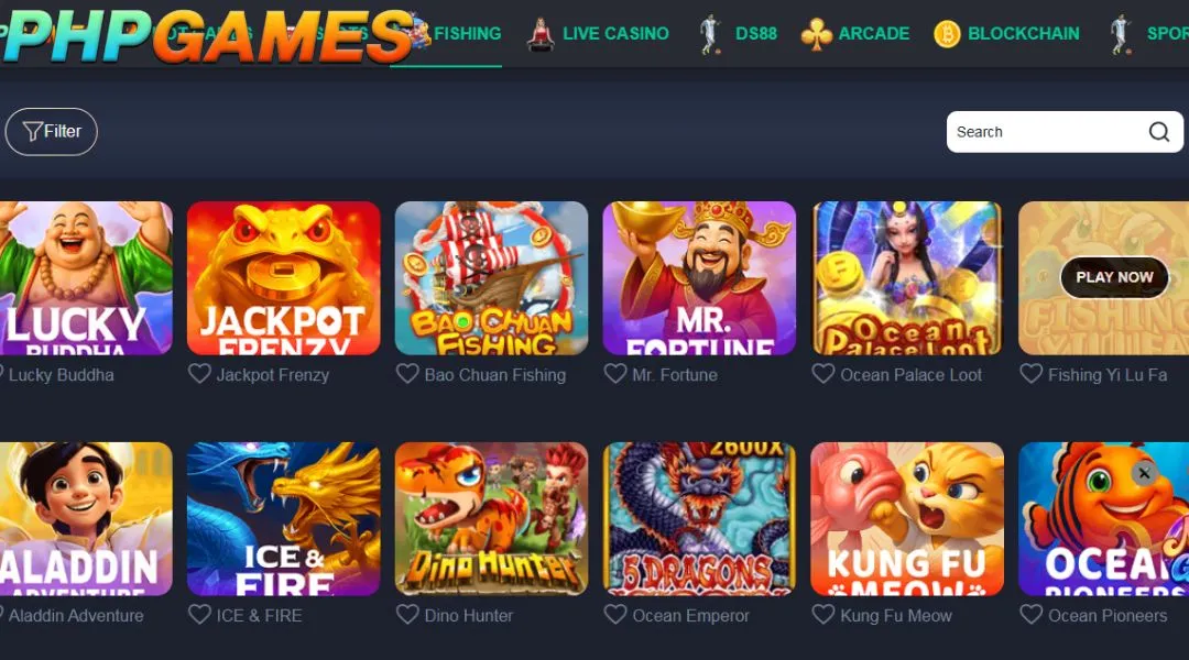 Member benefits when playing fish shooting game at PHPGAMES