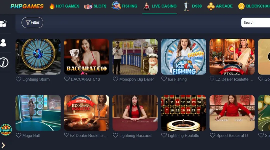 PHPGAMES Live is the Top Choice for Many Players